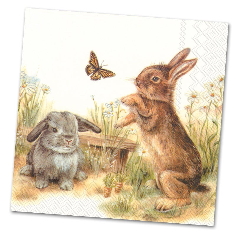 Bunny and Clyde Luncheon Napkins