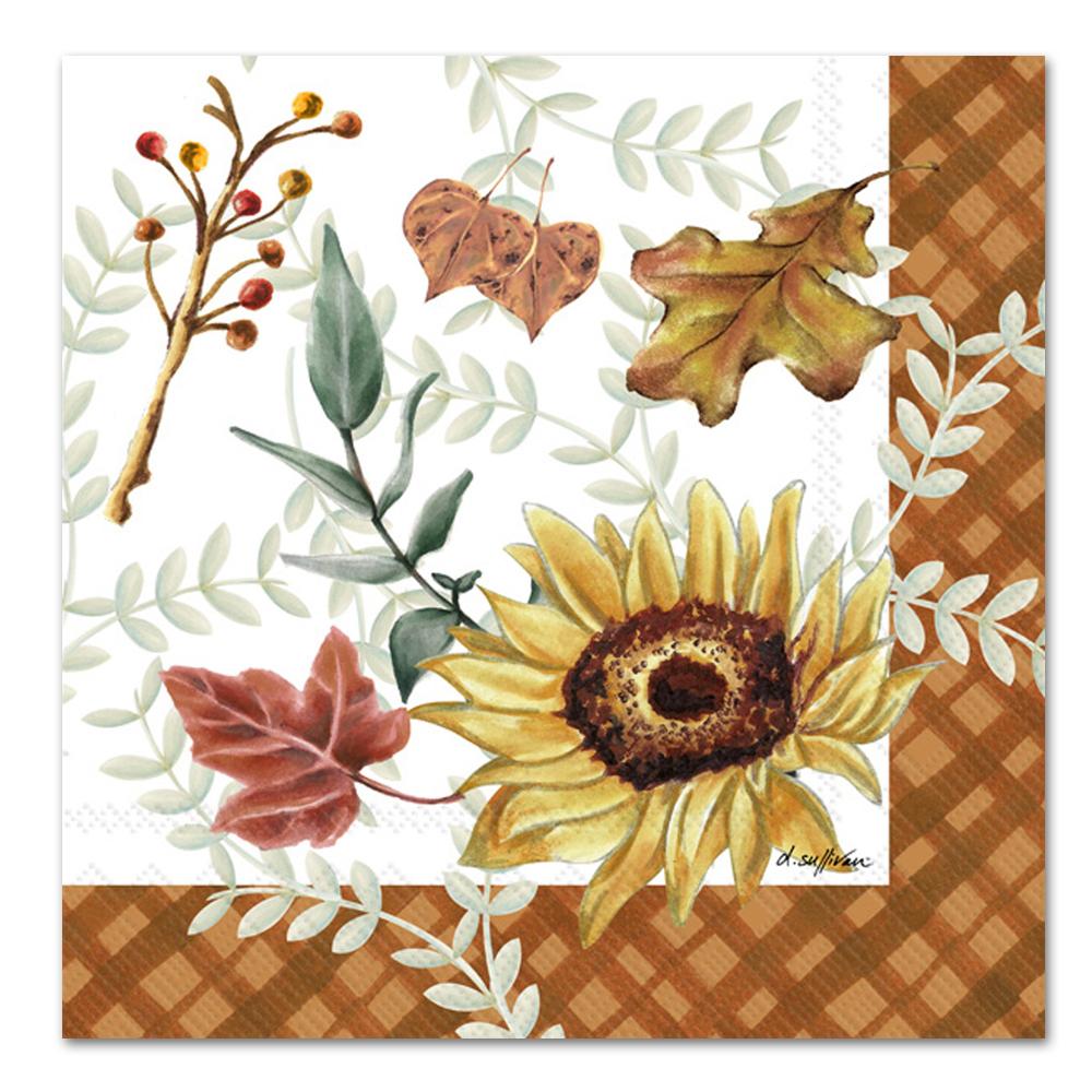 Gather Together Fall Paper Luncheon Napkins