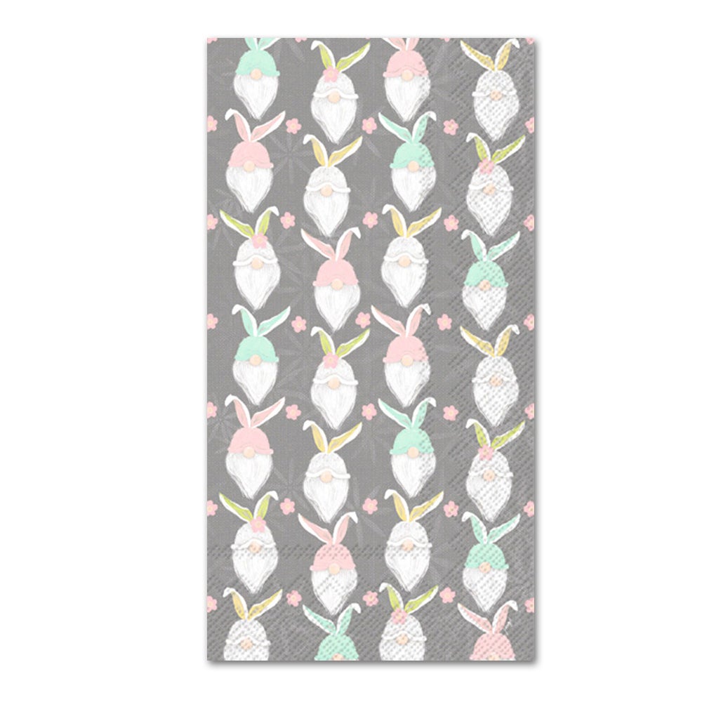 Easter Bunny Gnomes Paper Guest Towels