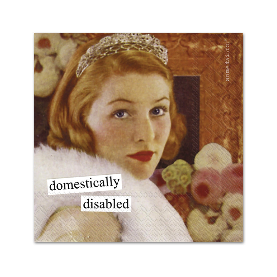 Disabled Funny Cocktail Napkins by Anne Taintor
