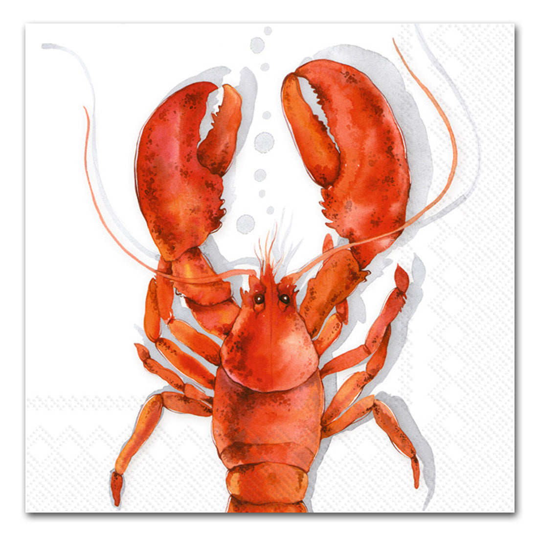 Lobster Coral Paper Luncheon Napkins