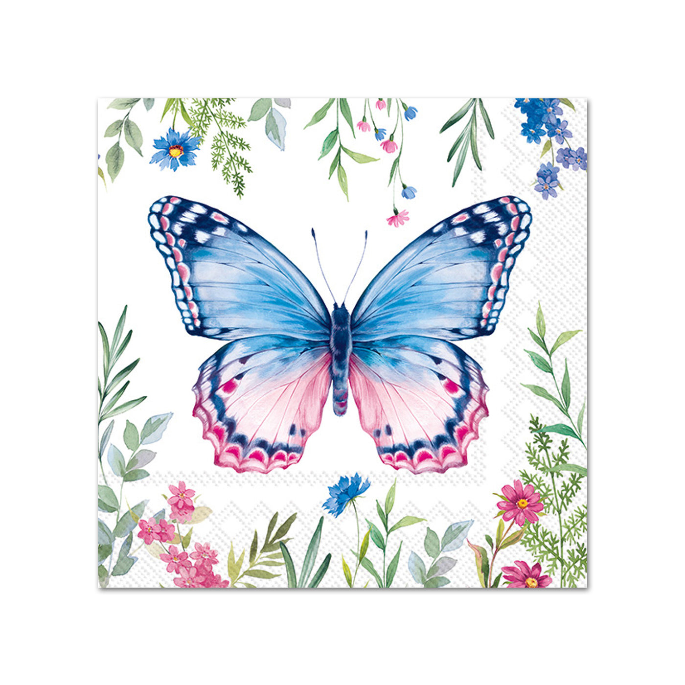 Butterfly Dreams Paper Beverage Napkins