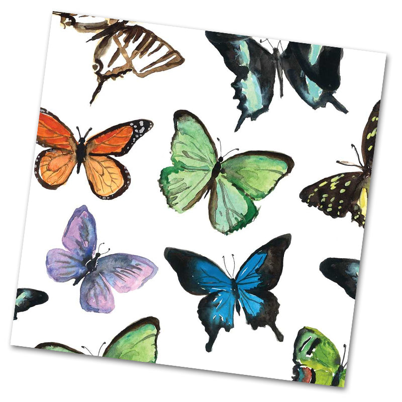 Mariposa Butterflies Paper Luncheon Napkins