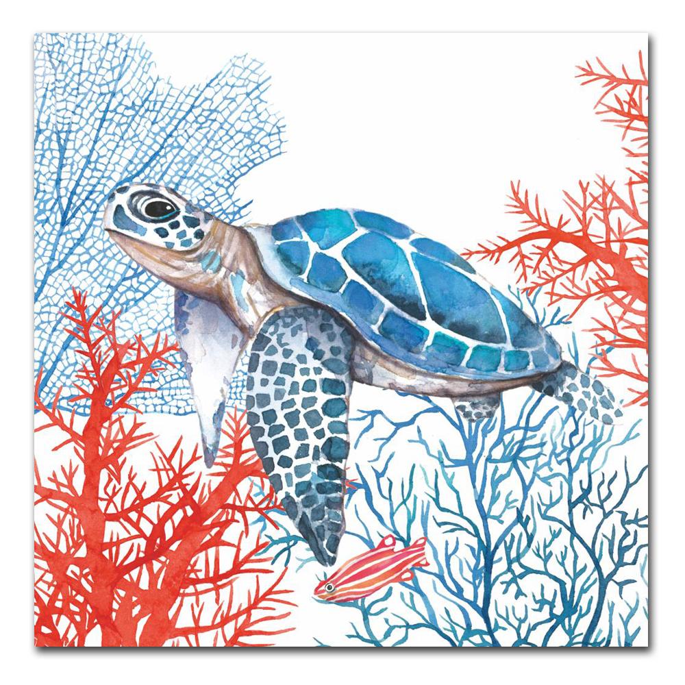 Sea Turtle Paper Luncheon Napkins