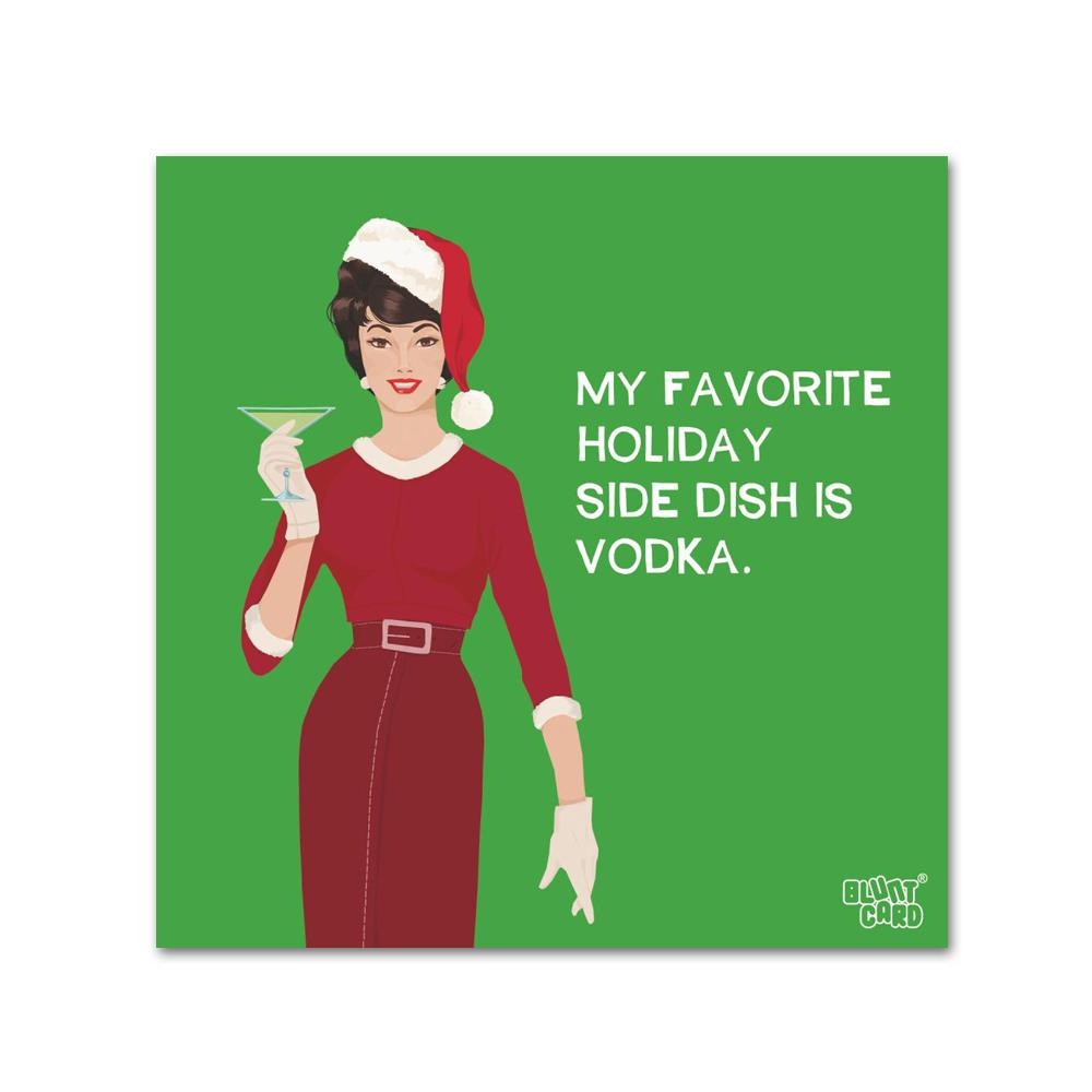 Holiday Side Dish Funny Cocktail Napkins