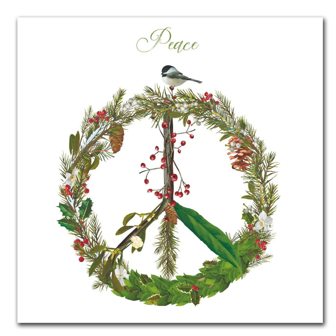 Peace on Earth Paper Luncheon Napkins