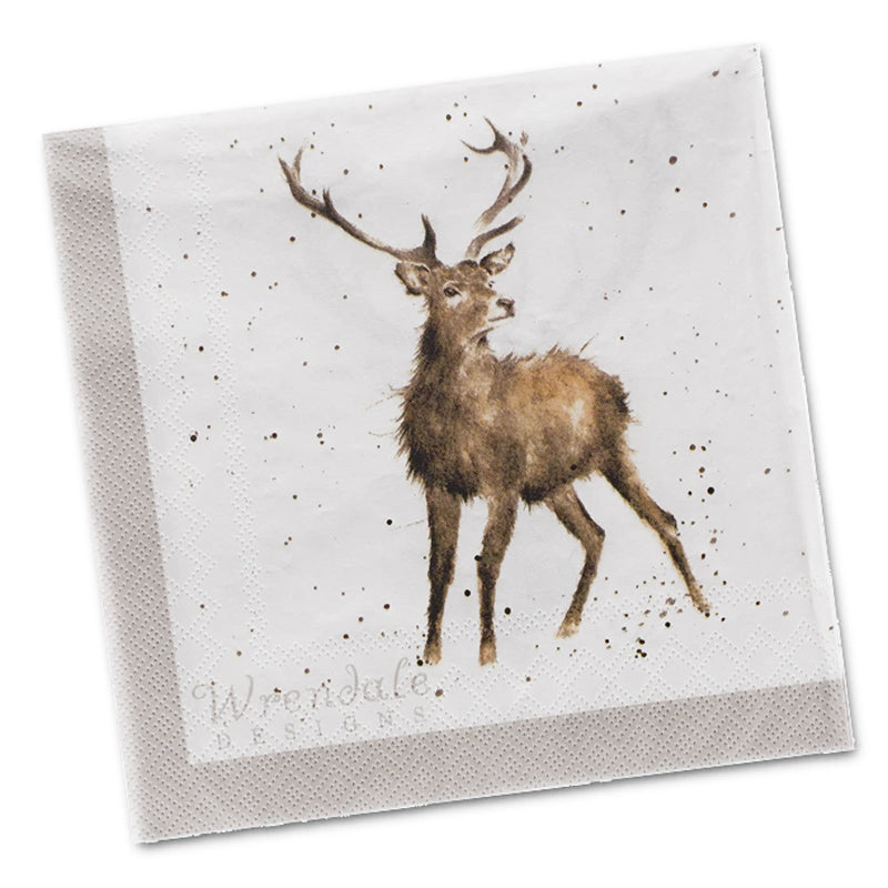 Wild at Heart - Stag Paper Napkin Luncheon