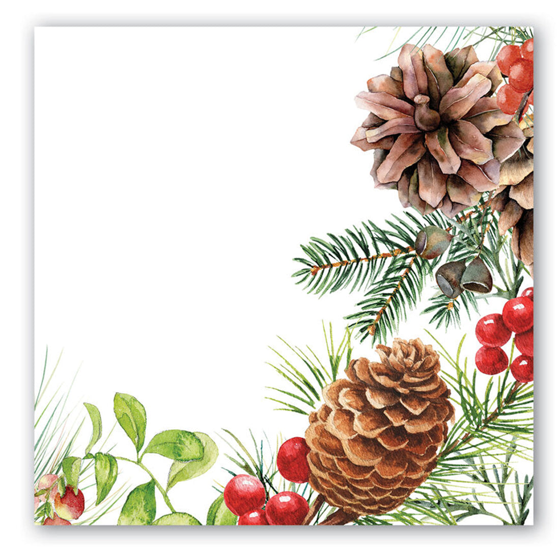 White Spruce Paper Luncheon Napkins