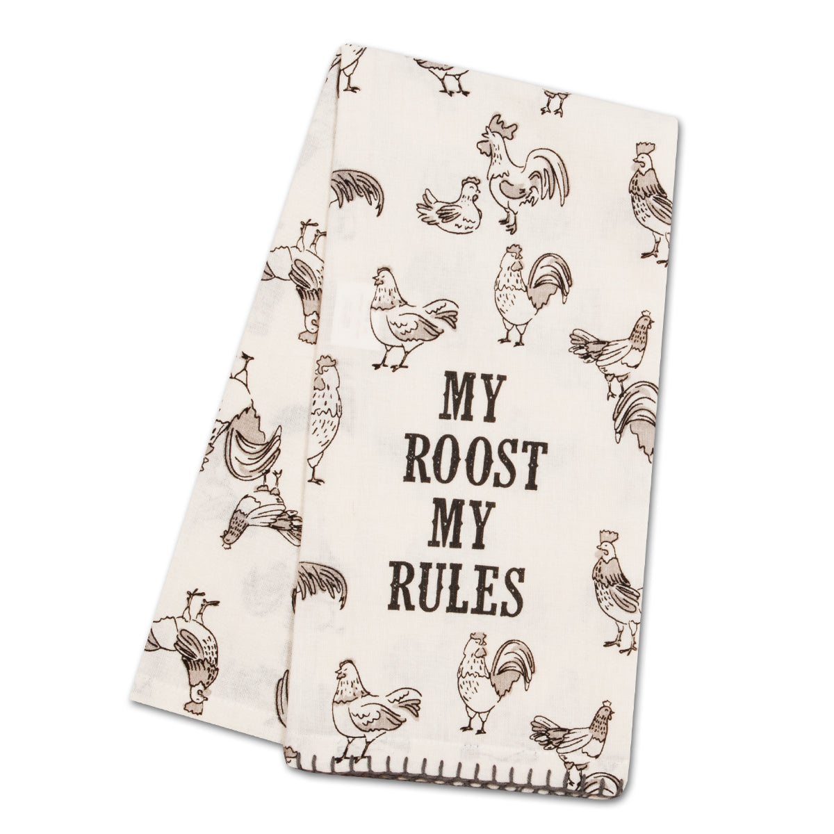 My Roost My Rules Chicken Kitchen Towel