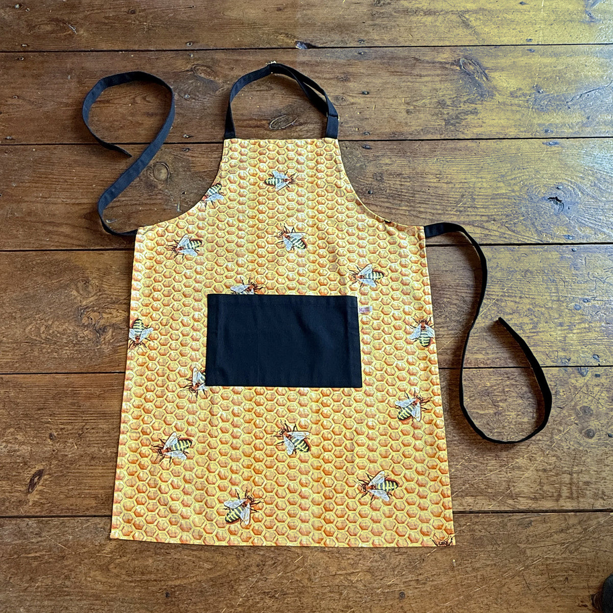 Honey Bee Haven Cotton Apron