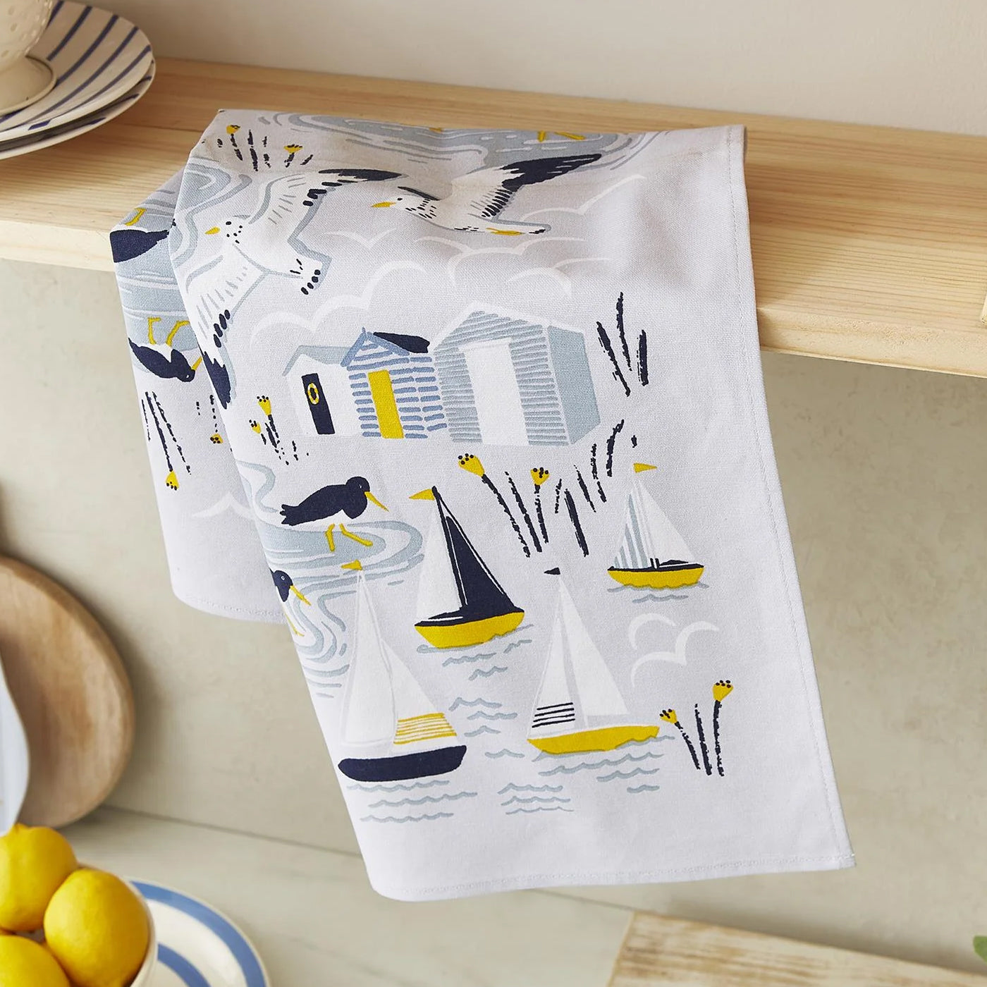 Seashore Cotton Tea Towel