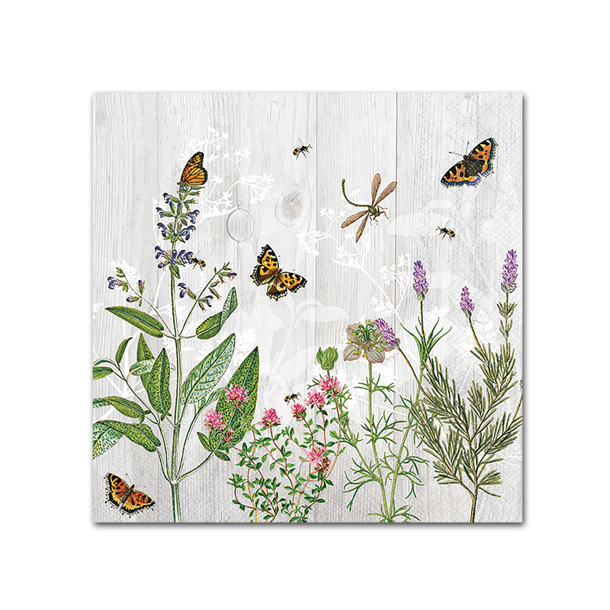 My Herb Garden Paper Beverage Napkins