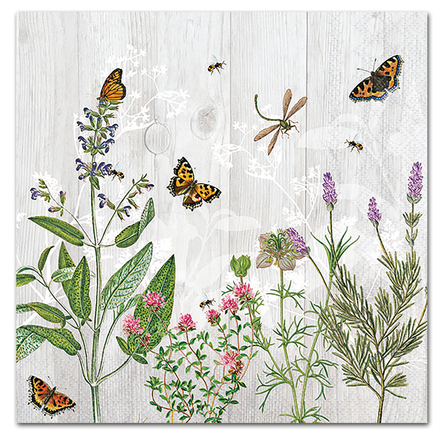 My Herb Garden Paper Luncheon Napkins