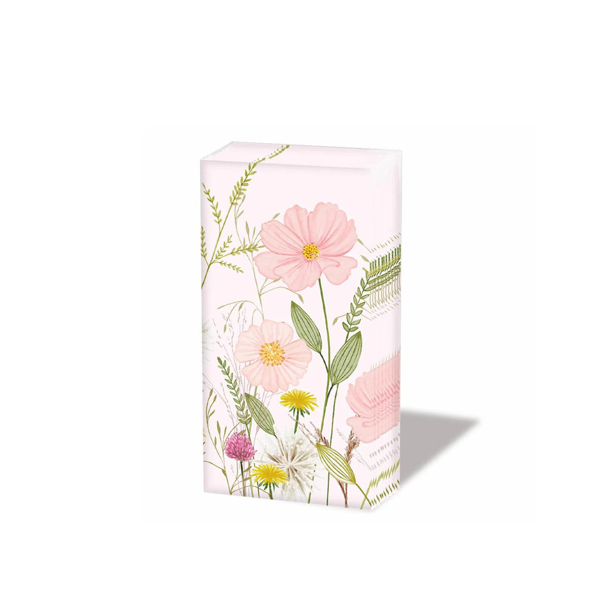Pastel Florals Paper Pocket Tissues