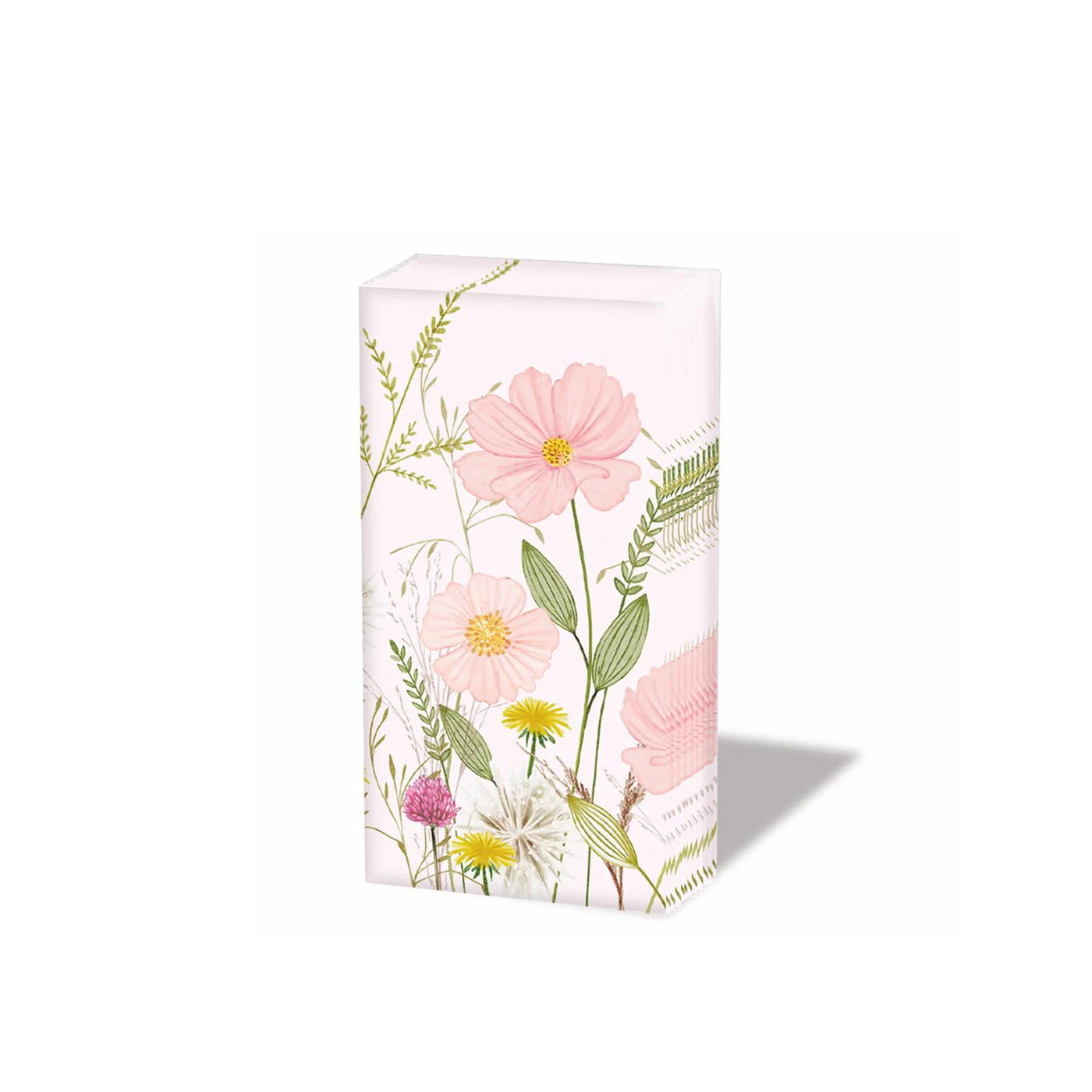 Pastel Florals Paper Pocket Tissues