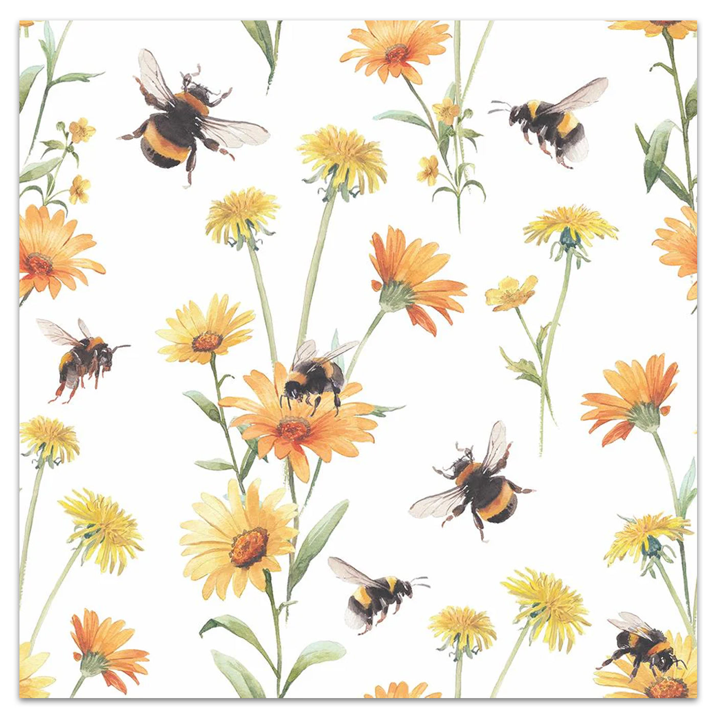 Busy Bees Paper Luncheon Napkins