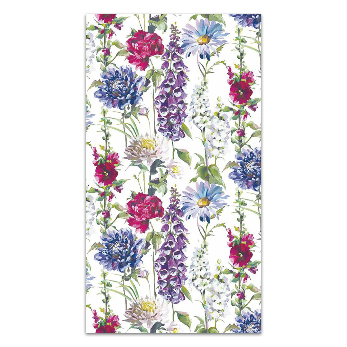 Flower Tendrils  Paper Guest Towels - Buffet Napkins