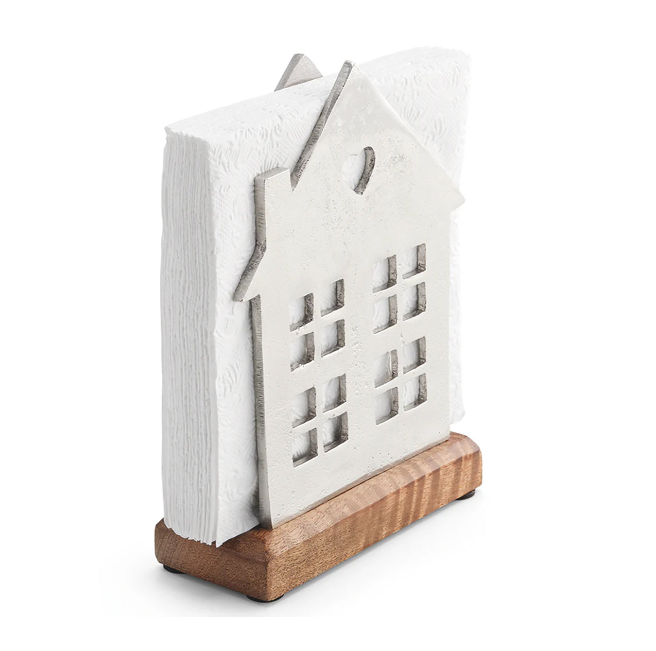 Town House Napkin Holder - Die Cast Metal