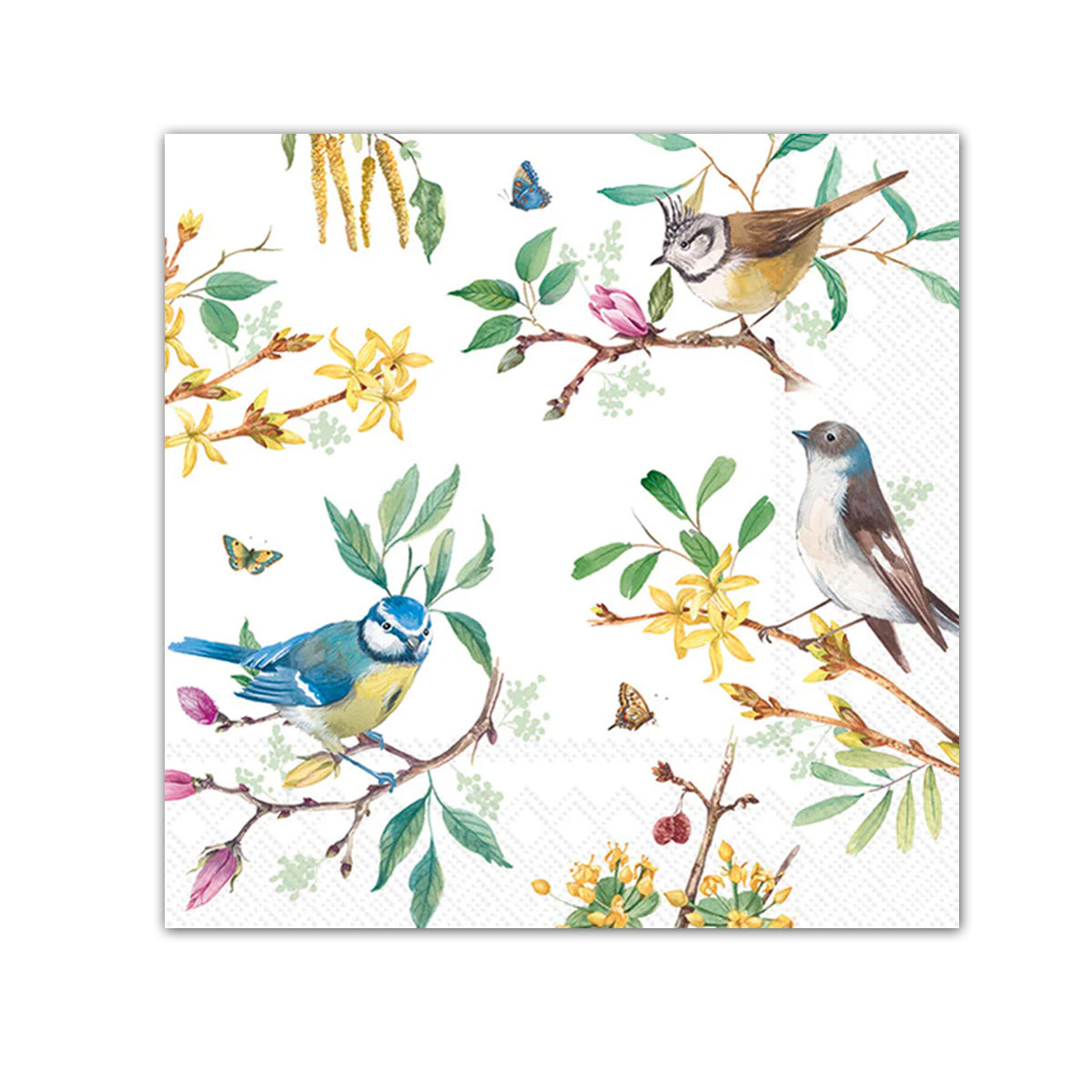 Spring Story Paper Beverage Napkins