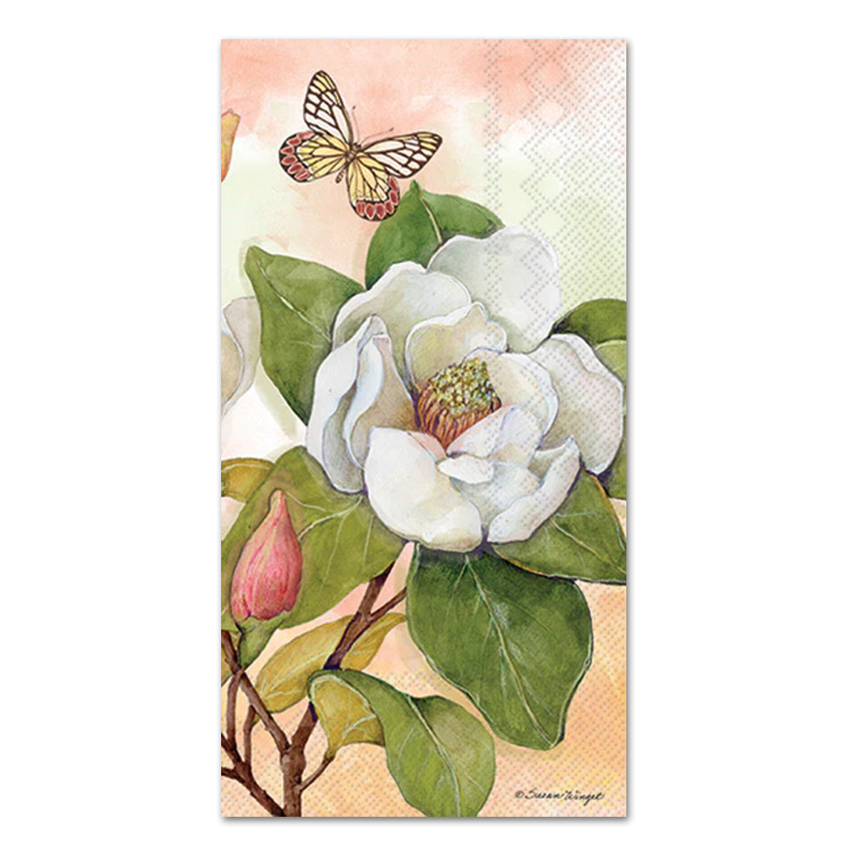 Magnolia Grace Paper Guest Towels - Buffet Napkins
