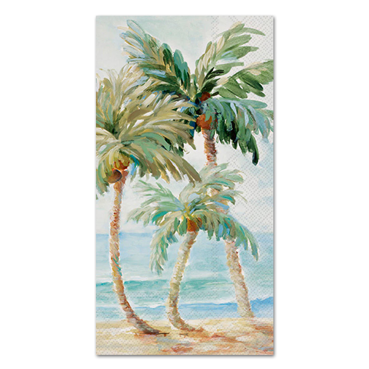 Palms in Paradise Paper Guest Towels - Buffet Napkins