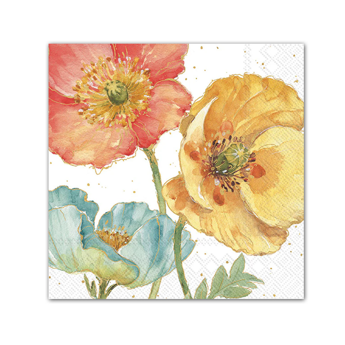 Spring Softies Floral Paper Beverage Napkins