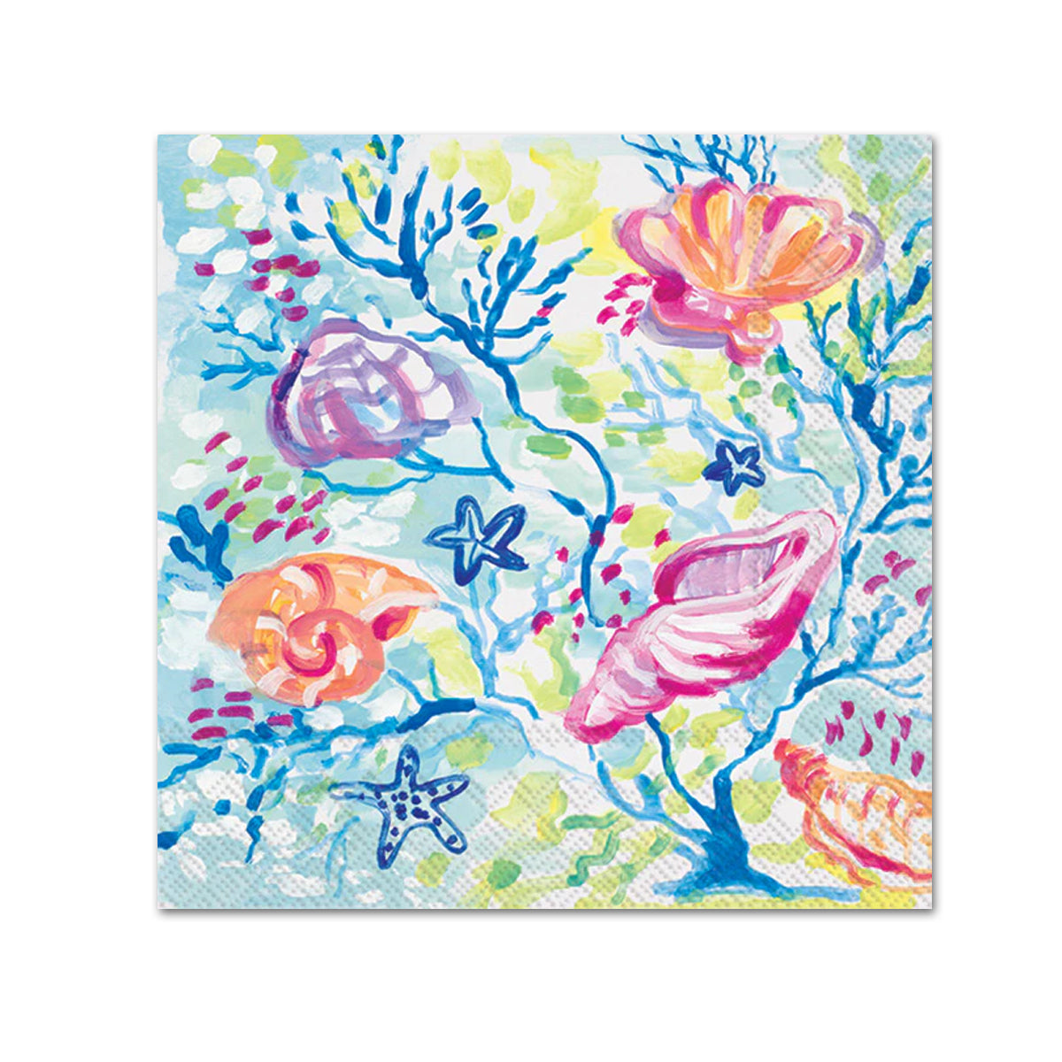 Sea Fun Paper Beverage Napkins