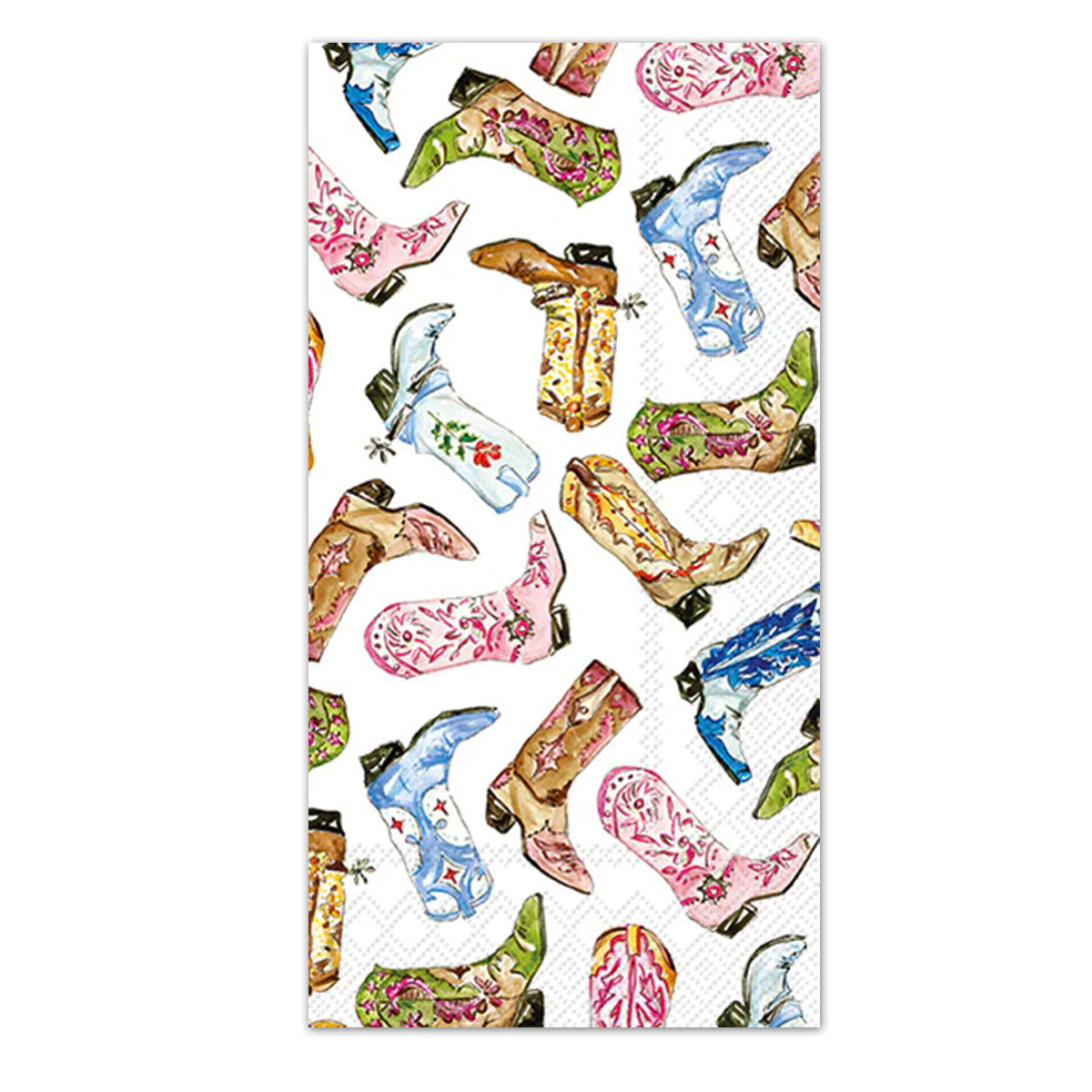 Boot Scootin' Paper Guest Towels - Buffet Napkins