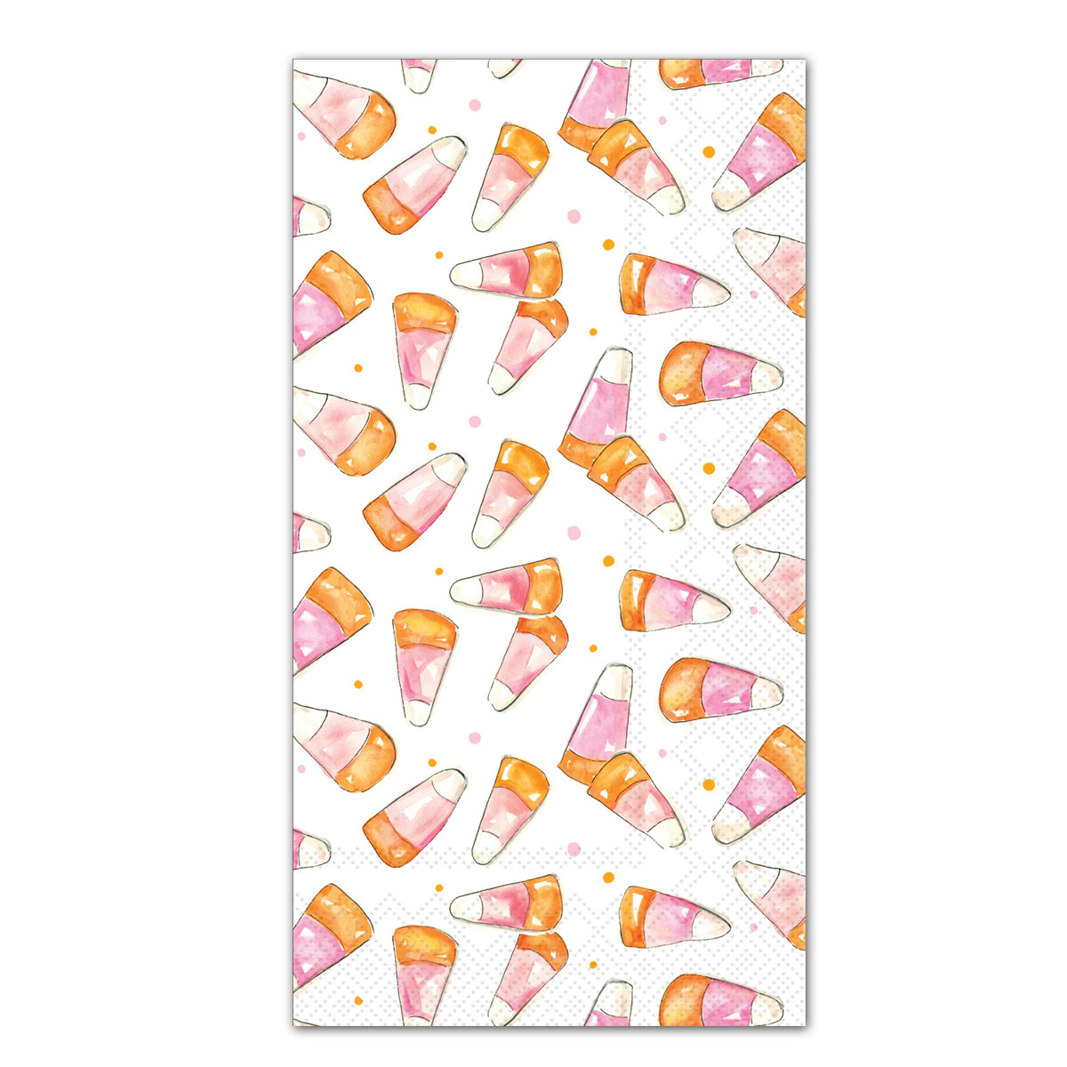 Colorful Candy Corn Paper Guest Towels - Buffet Napkins