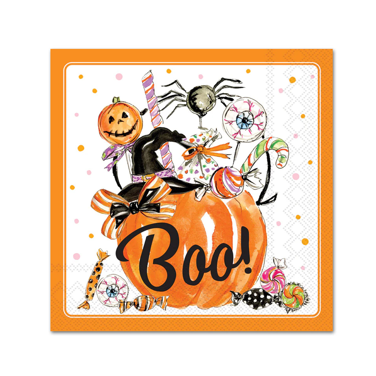 Just Treats Halloween Paper Beverage Napkins