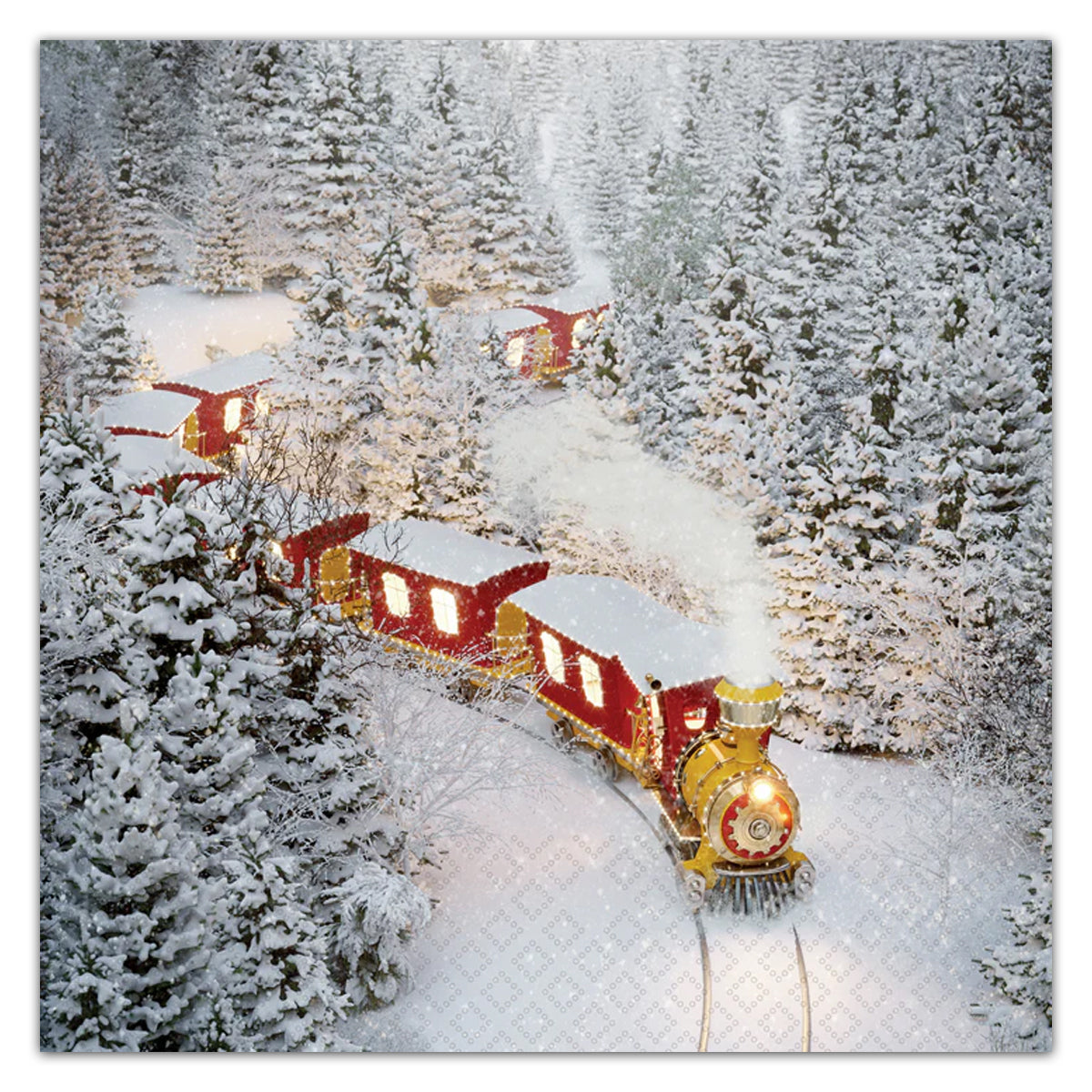 Polar Express Christmas Paper Luncheon Napkins