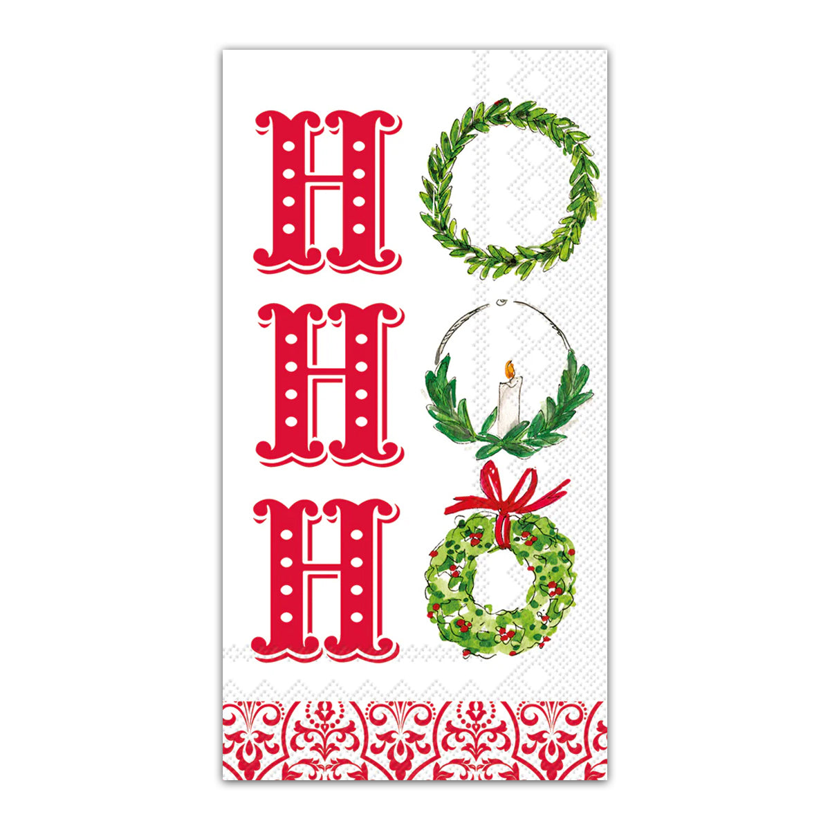 Xmas Ho Ho Ho Paper Guest Towels