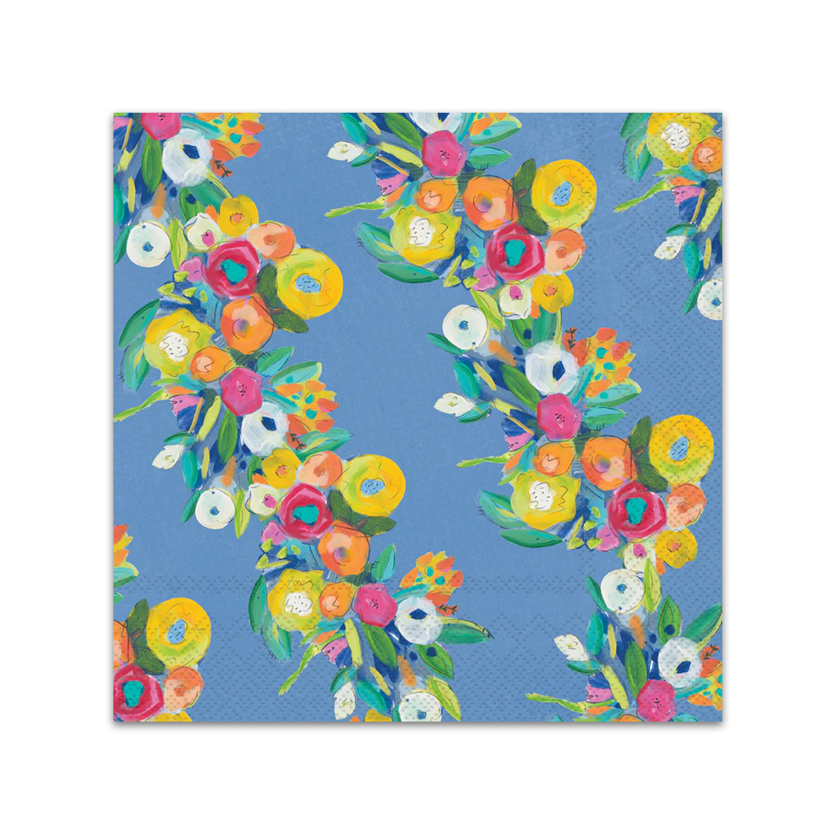 Cheerful Blossoms Paper Beverage Napkins