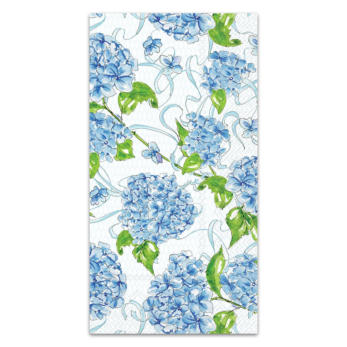 Hydrangea Gems Guest Towels - Buffet Napkins