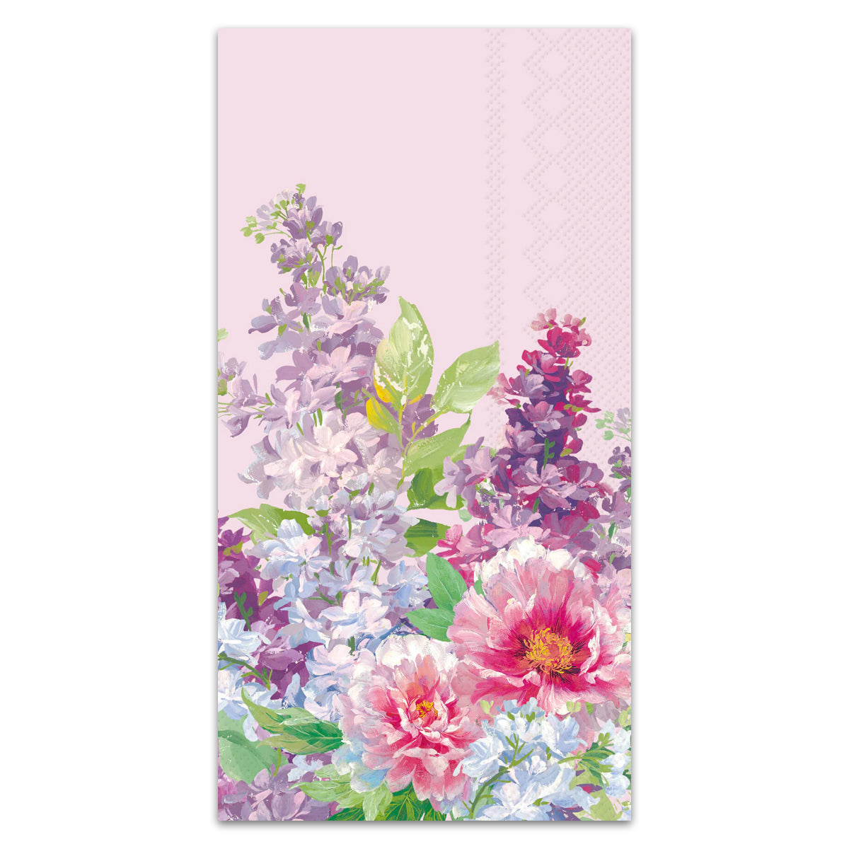 Charlotte's Garden Lilac Guest Towels - Buffet Napkins