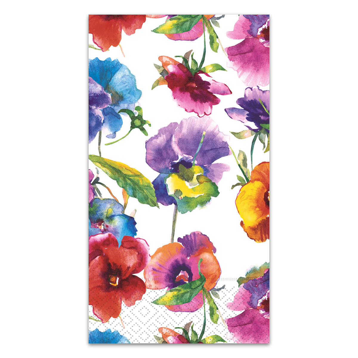 Talking Flowers Guest Towels - Buffet Napkins