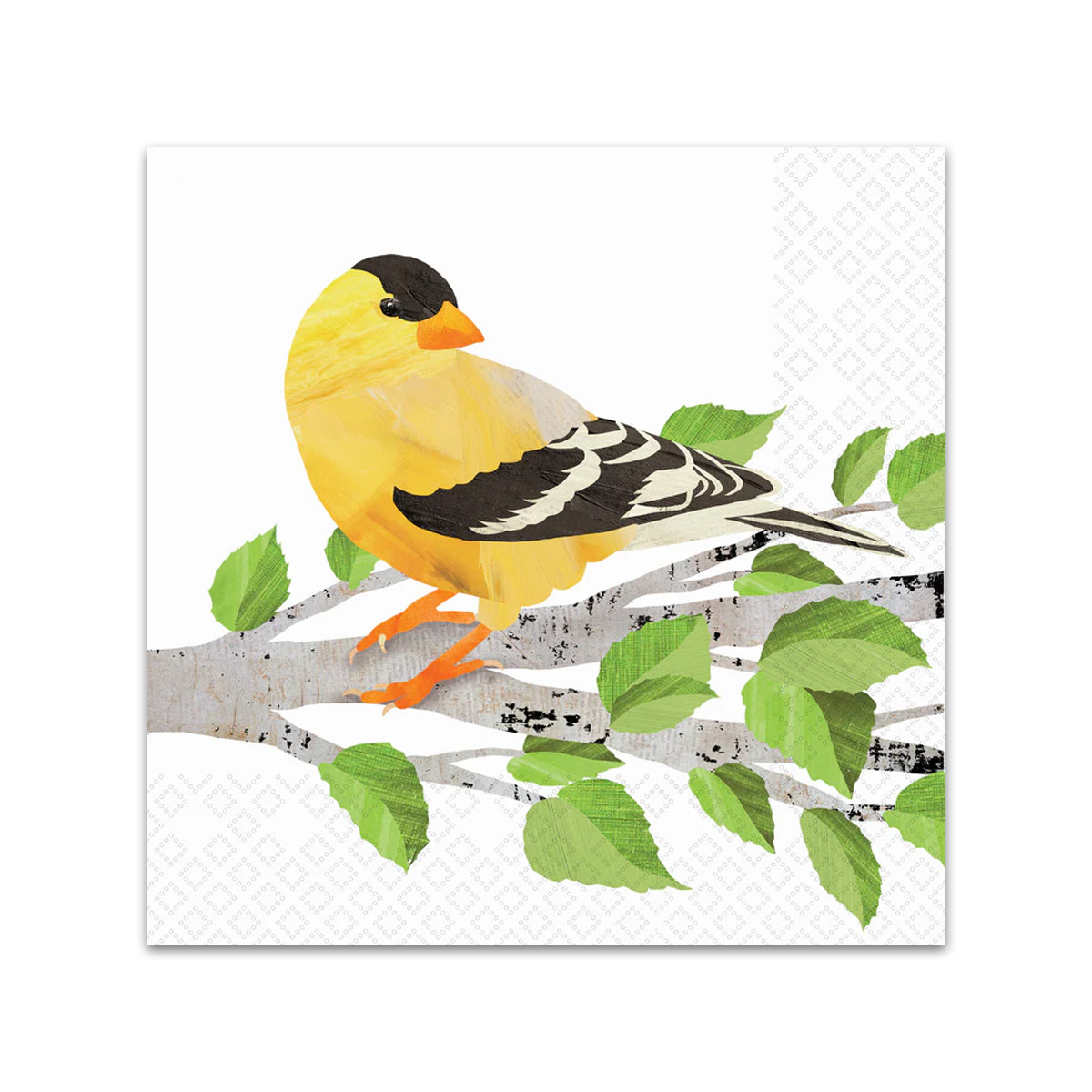 American Goldfinch Paper Beverage Napkins
