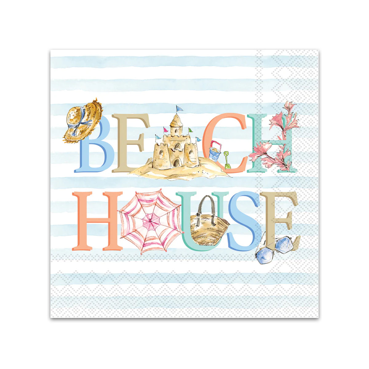 Beach House Paper Beverage Napkins