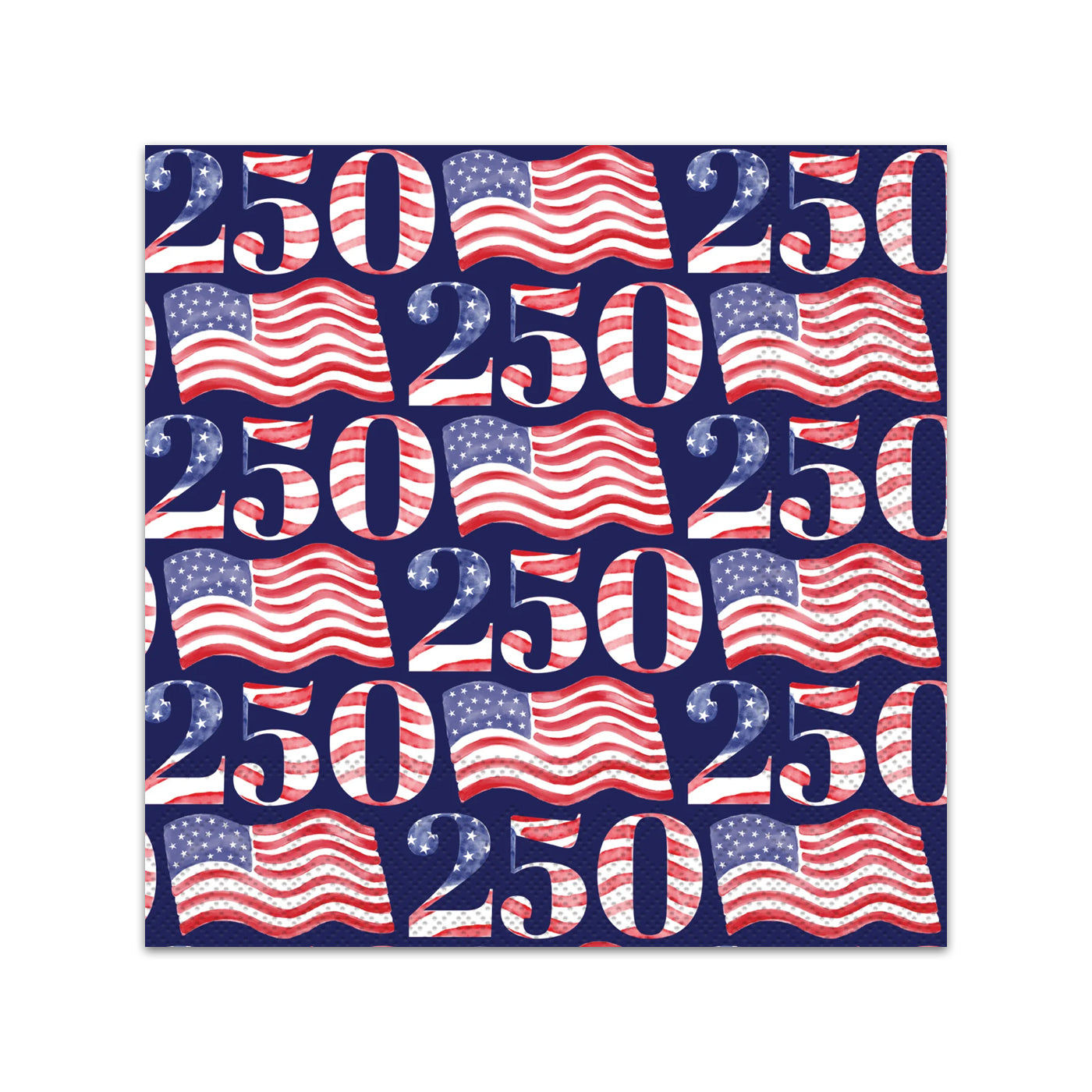 USA 250th Celebration Paper Beverage Napkins