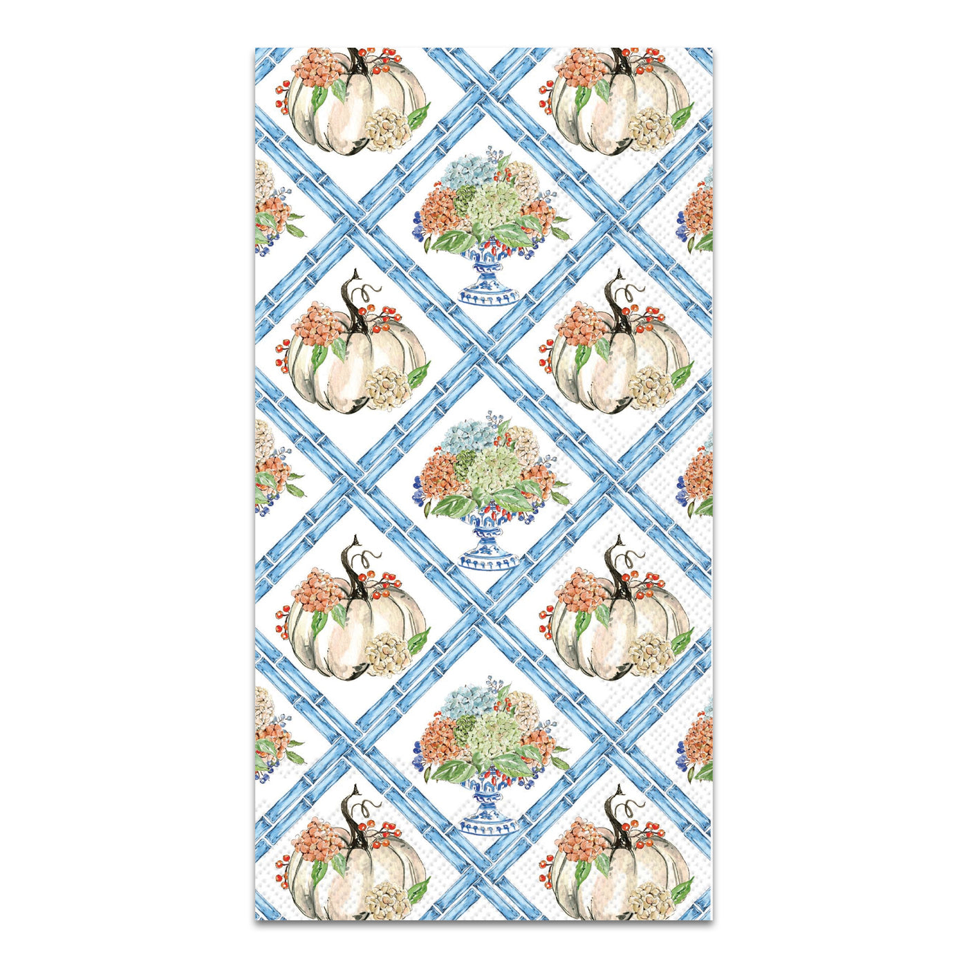 Fall Hydrangea Paper Guest Towels - Buffet Napkins