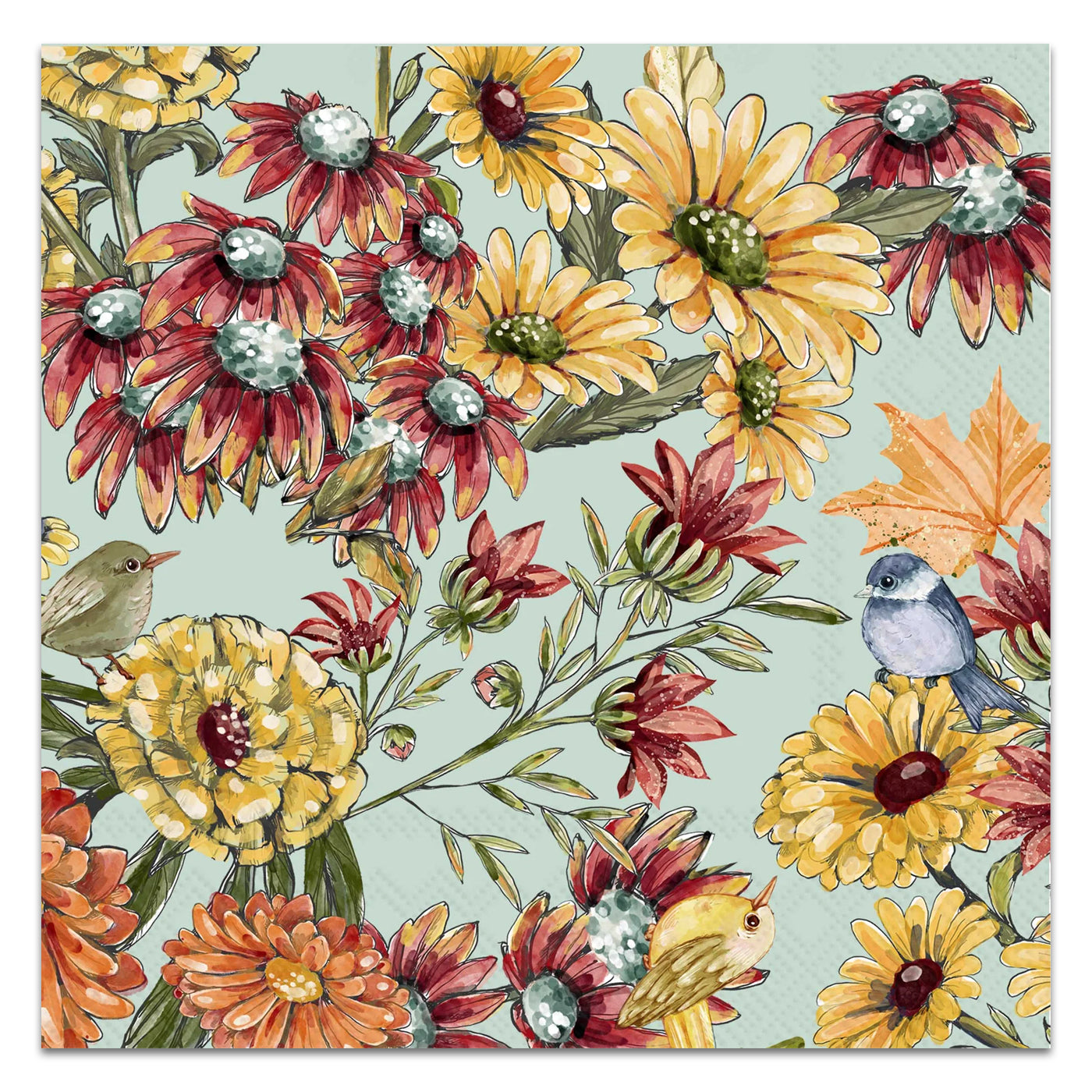 Autumn Glory Paper Luncheon Napkins