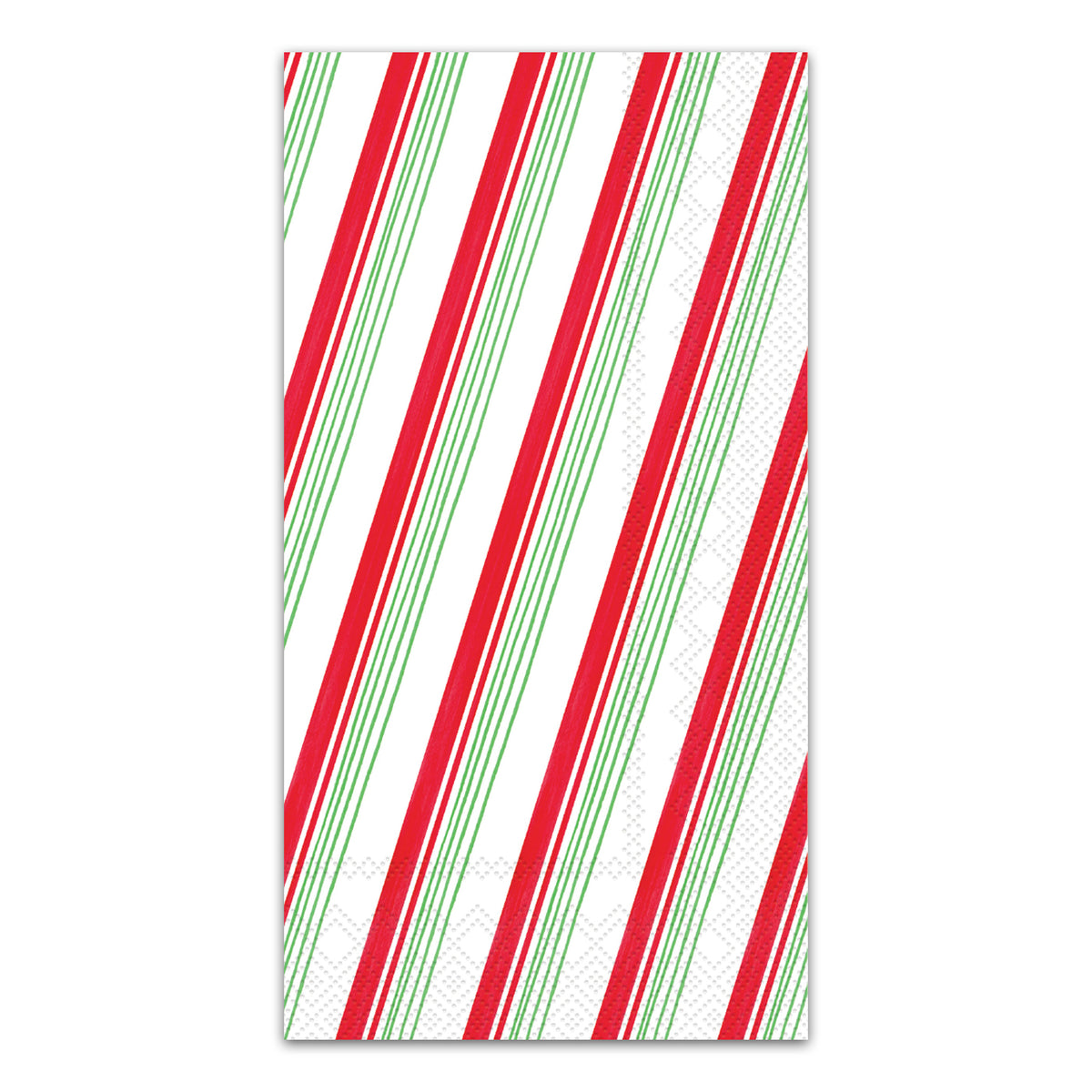 Candy Cane Stripes Paper Guest Towels - Buffet Napkins