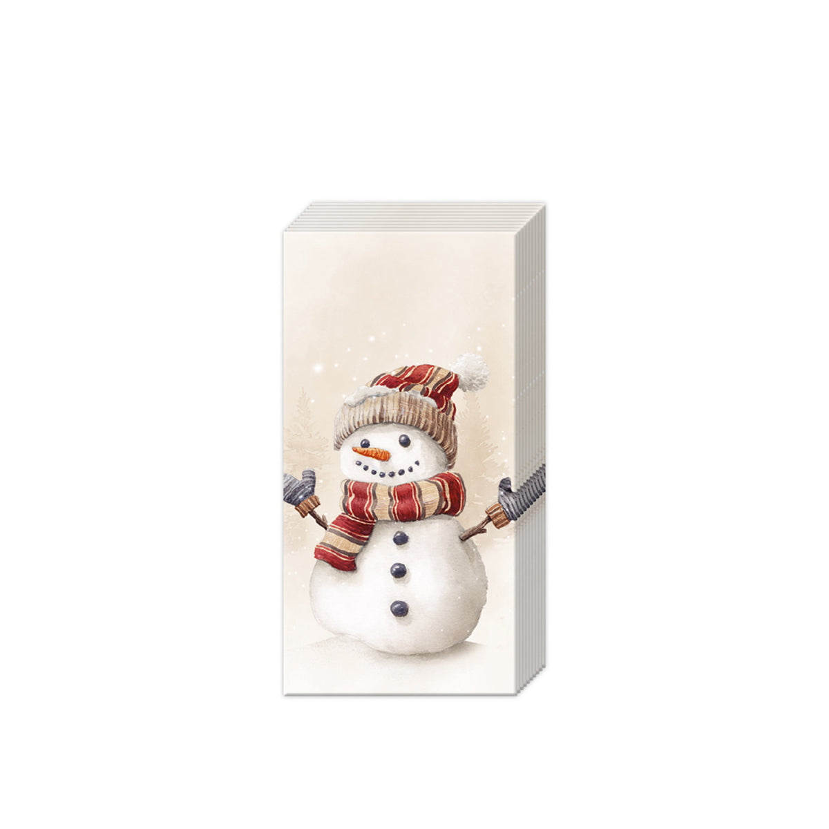 Oscar the Snowman Paper Pocket Tissues