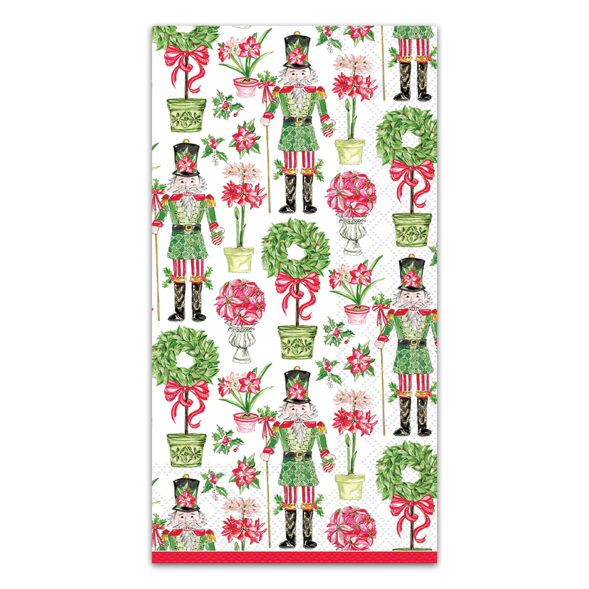 Nutcracker Tidings Paper Guest Towels - Buffet Napkins
