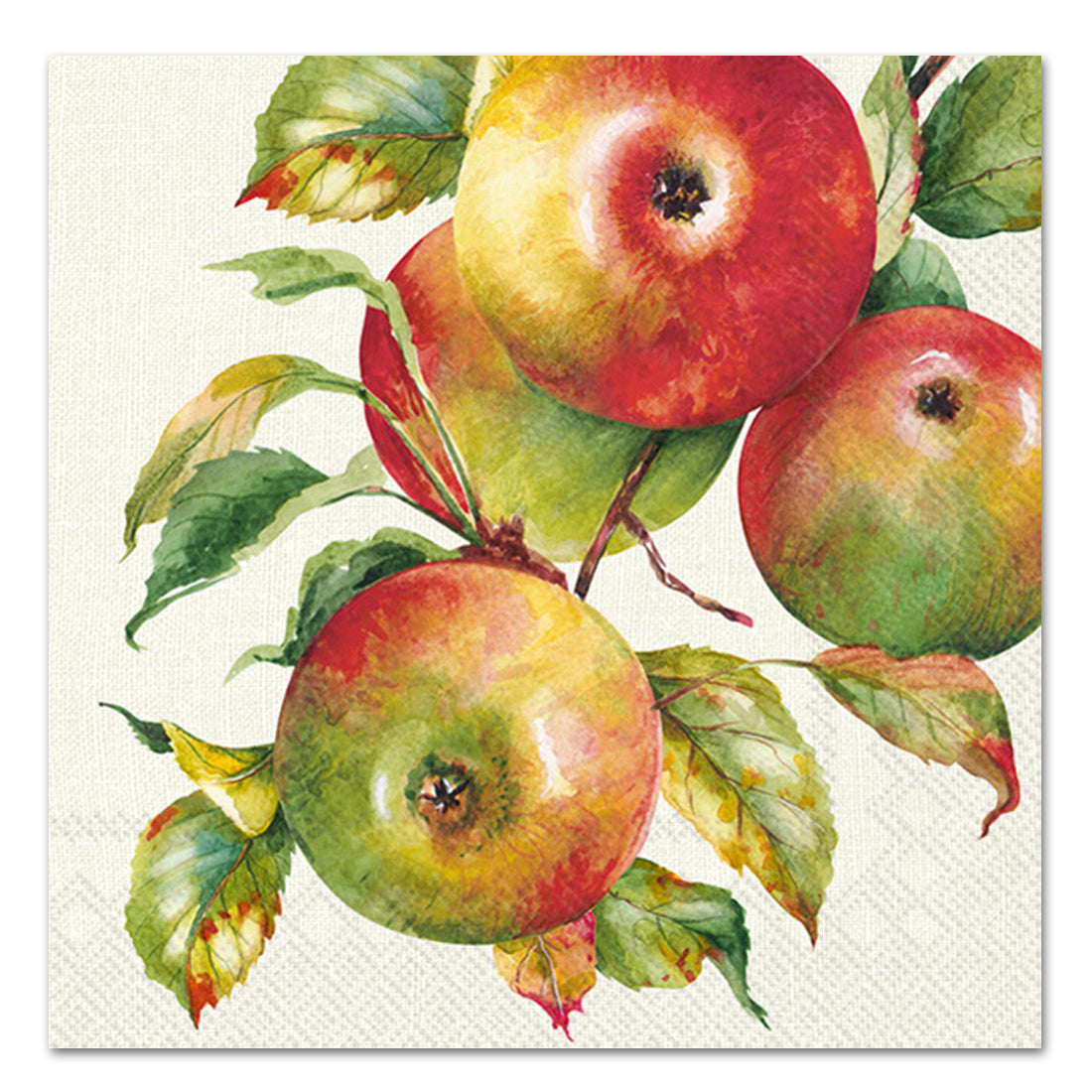 Home Grown Apples Paper Luncheon Napkins