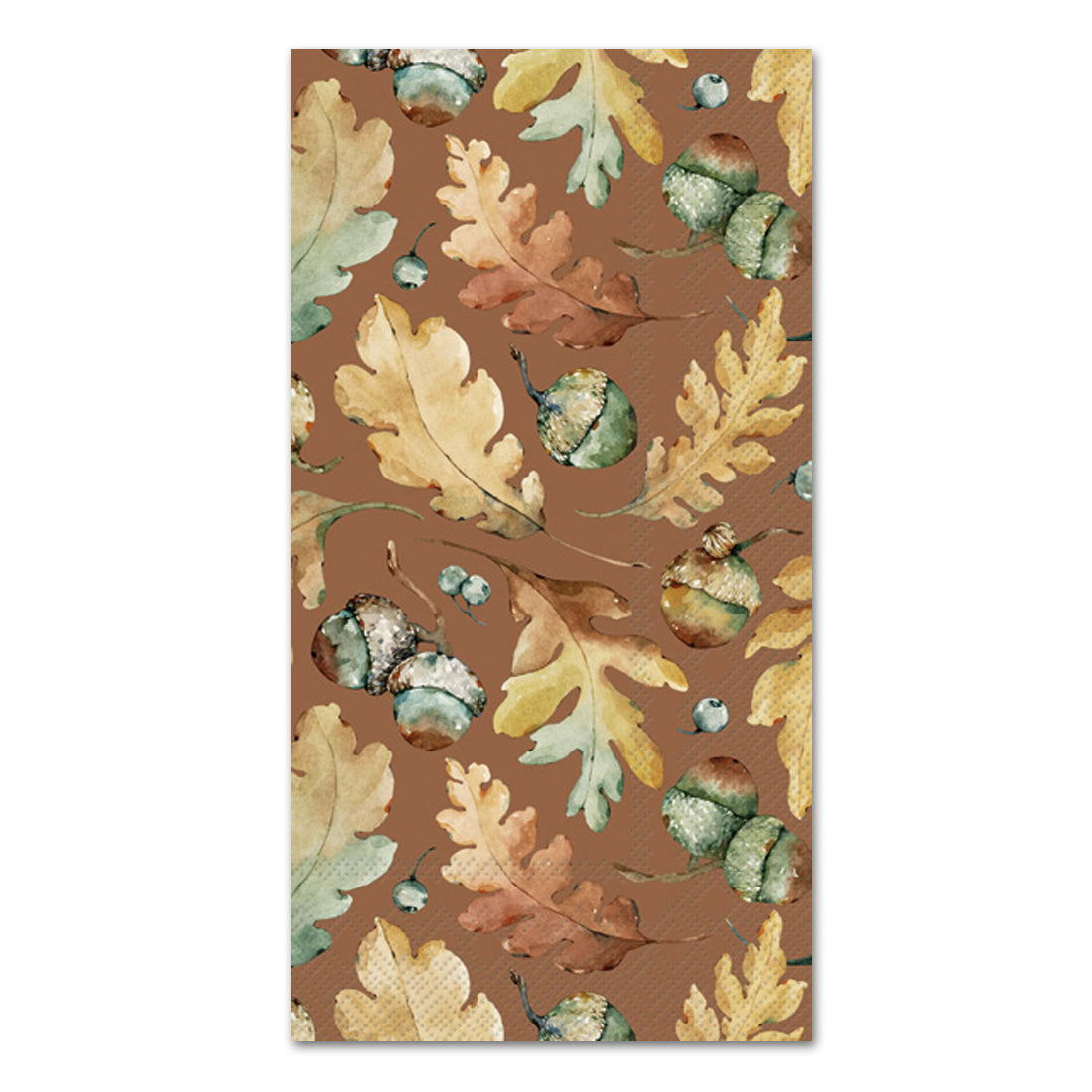 Acorns & Fall Leaves Guests Towels - Buffet Napkins