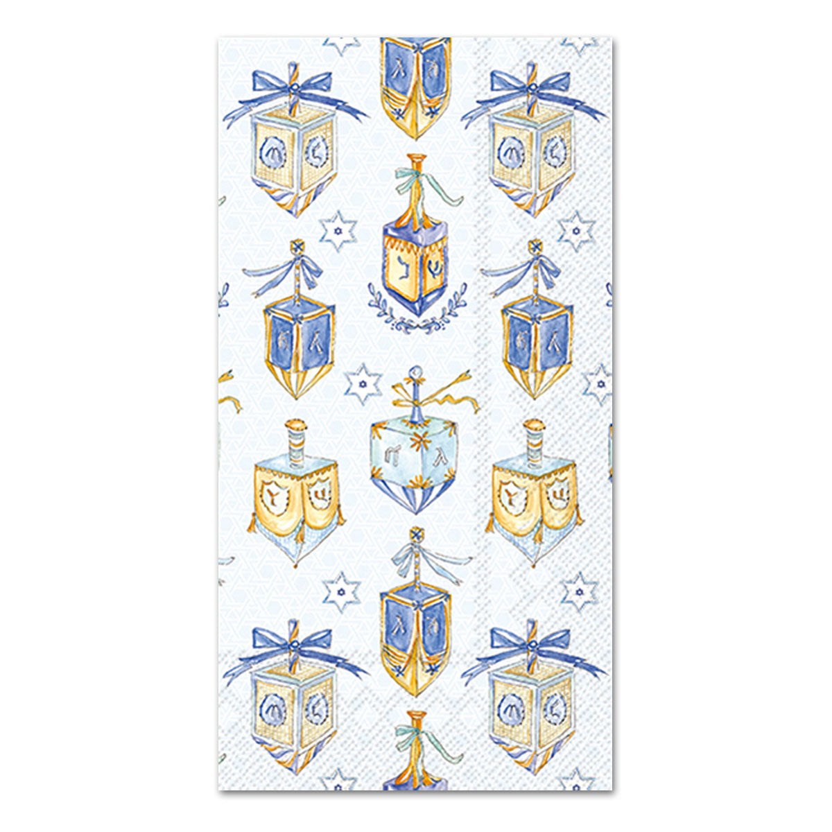Hanukkah Dreidels Paper Guest Towels