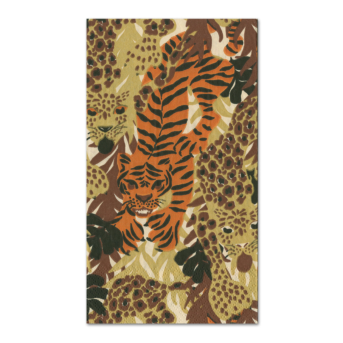 Wild Cats Paper Guest Towels - Buffet Napkins