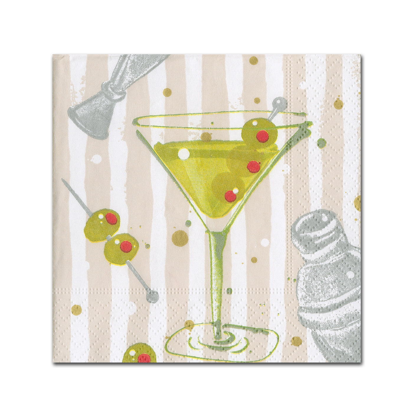 Speakeasy Martini Paper Cocktail Napkins