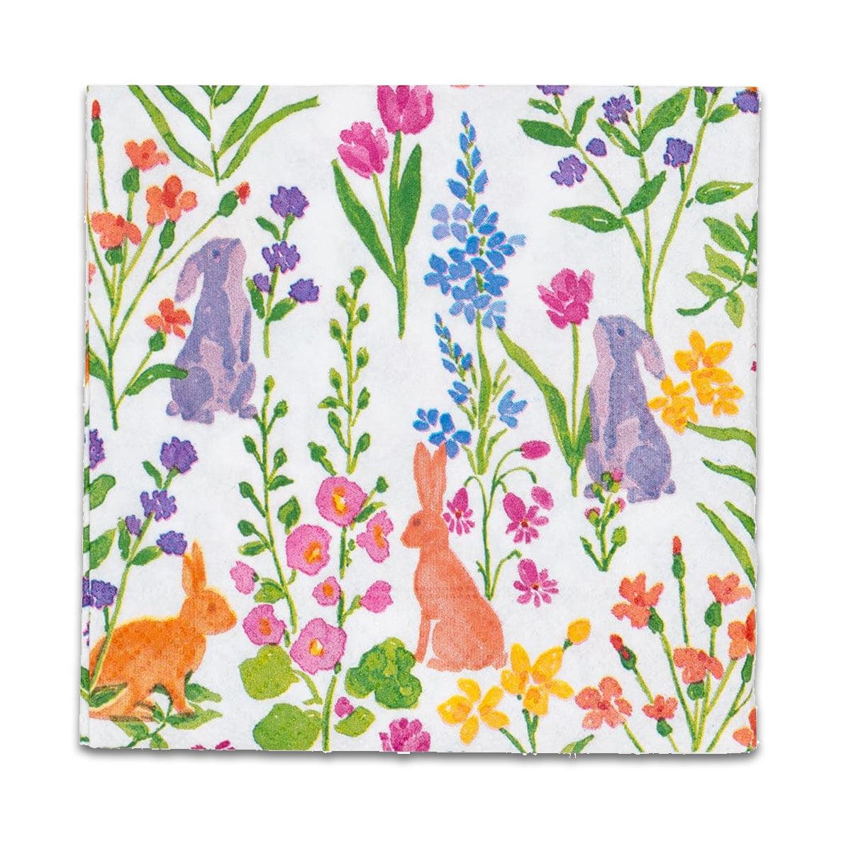 Bunny Field Paper Beverage Napkins